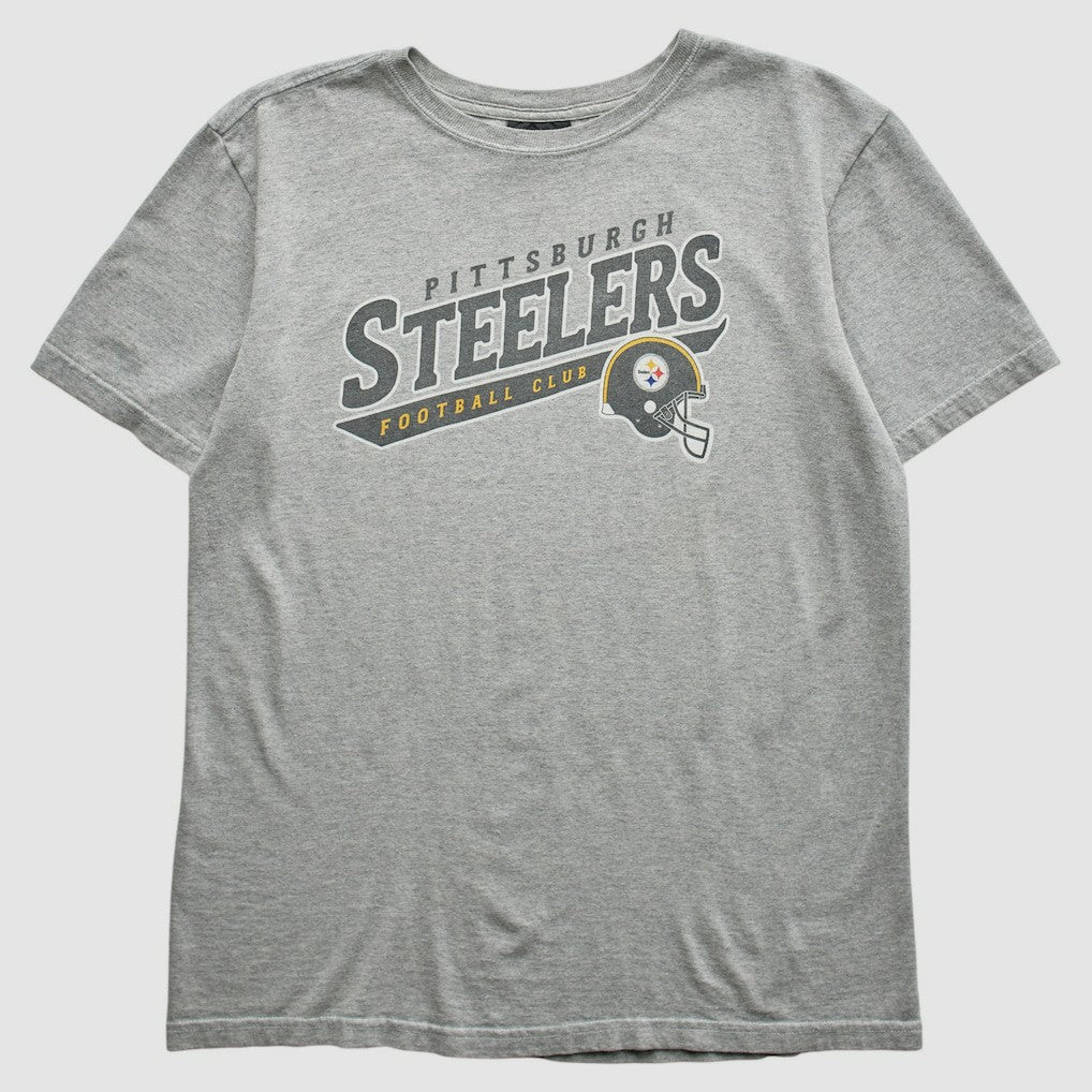 Fanatics Pittsburgh Steelers Reebok 2000s T-Shirt Gray Vintage