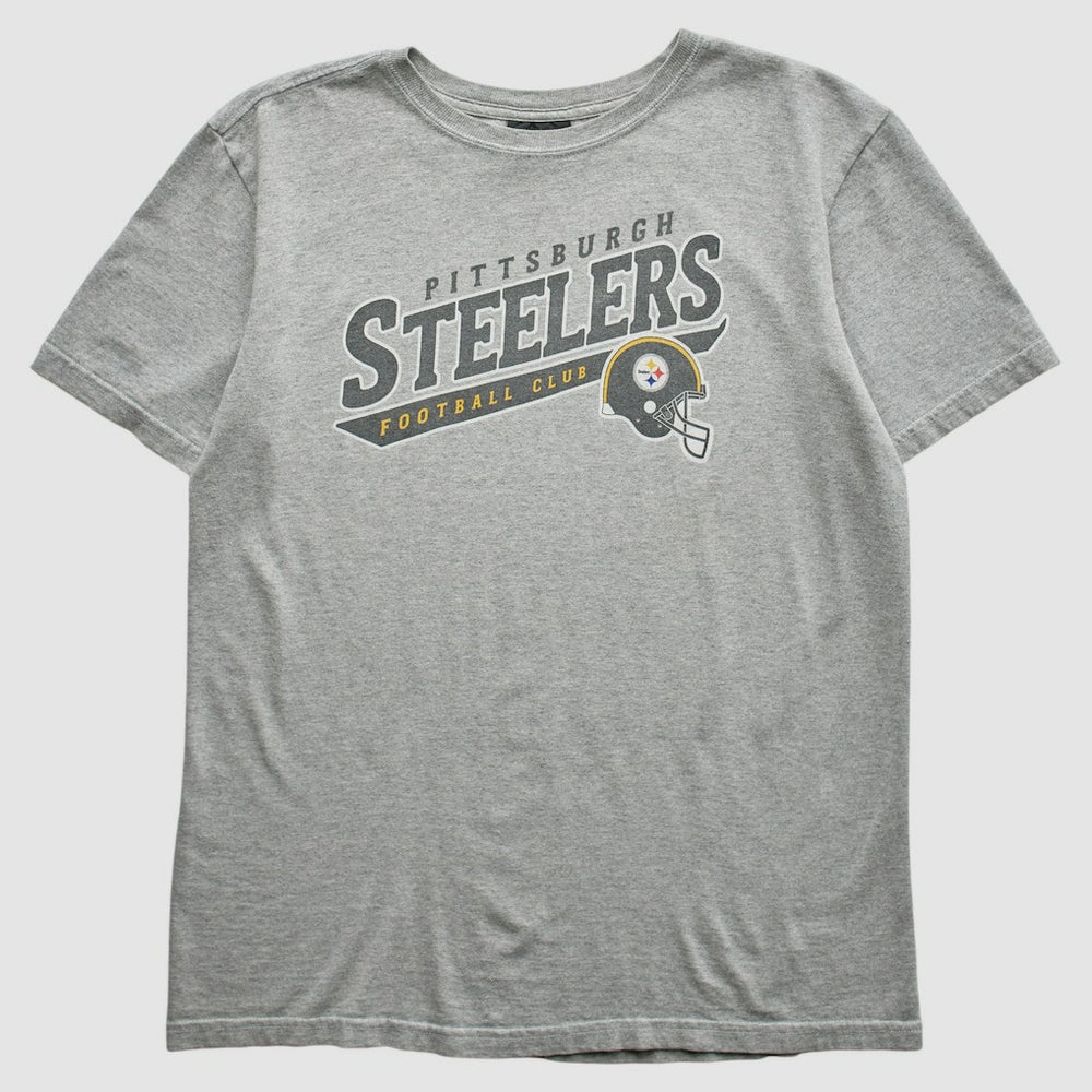 Fanatics Pittsburgh Steelers Reebok 2000s T-Shirt Gray Vintage