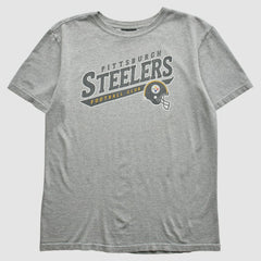 Fanatics Pittsburgh Steelers Reebok 2000s T-Shirt Gray Vintage