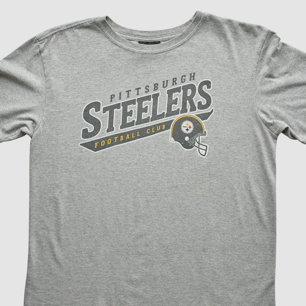 Fanatics Pittsburgh Steelers Reebok 2000s T-Shirt Gray Vintage