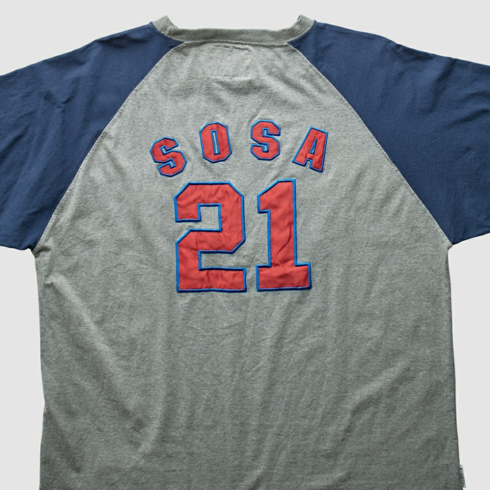 Chicago Cubs Mirage 2000s T-Shirt - Gray - 3XVintage - Fanatics Sale