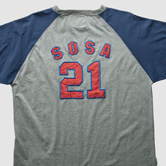 Chicago Cubs Mirage 2000s T-Shirt - Gray - 3XVintage - Fanatics Sale
