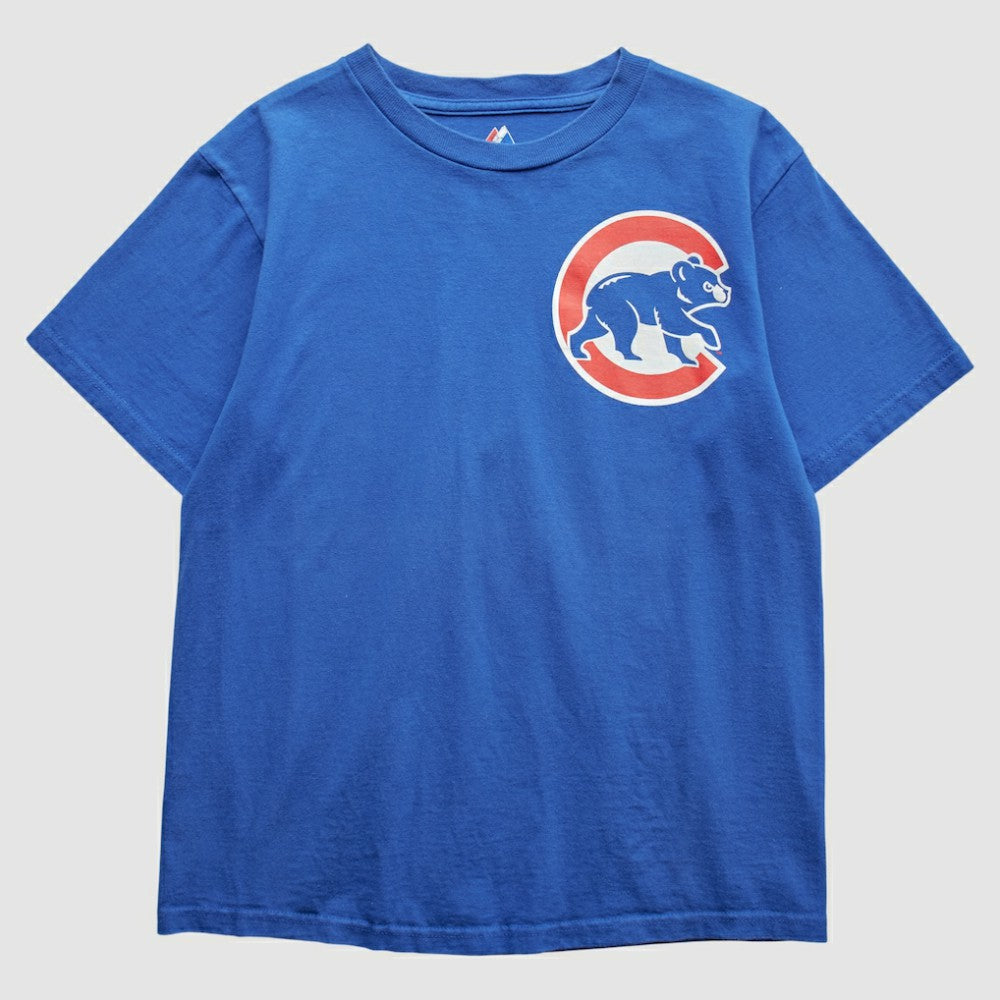 Chicago Cubs Majestic 2000s T-Shirt - Blue - XVintage - Fanatics Online