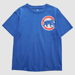 Chicago Cubs Majestic 2000s T-Shirt - Blue - XVintage - Fanatics Online