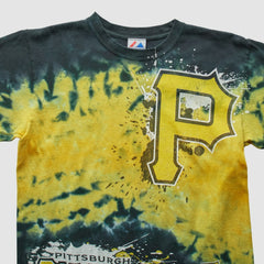 Pittsburgh Pirates Majestic 2000s T-Shirt - Yellow - Vintage - Fanatics Discount