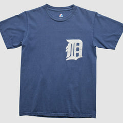 Detroit Tigers Majestic 2000s T-Shirt - Blue - Vintage - Fanatics Lifestyle