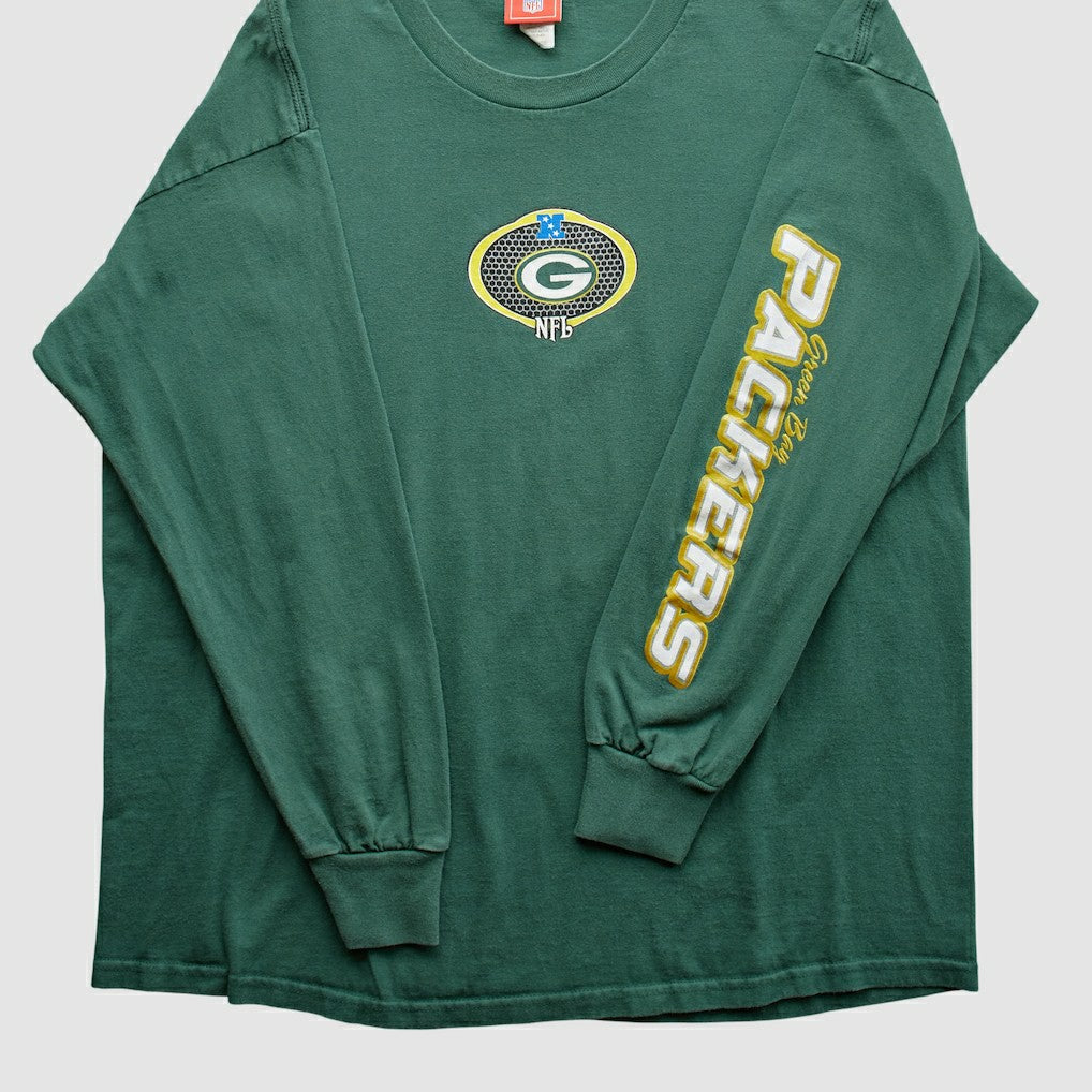 Fanatics Green Bay Packers NFL 2000s T-Shirt Green Vintage