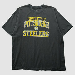 Fanatics Pittsburgh Steelers Reebok 2000s T-Shirt Black Vintage