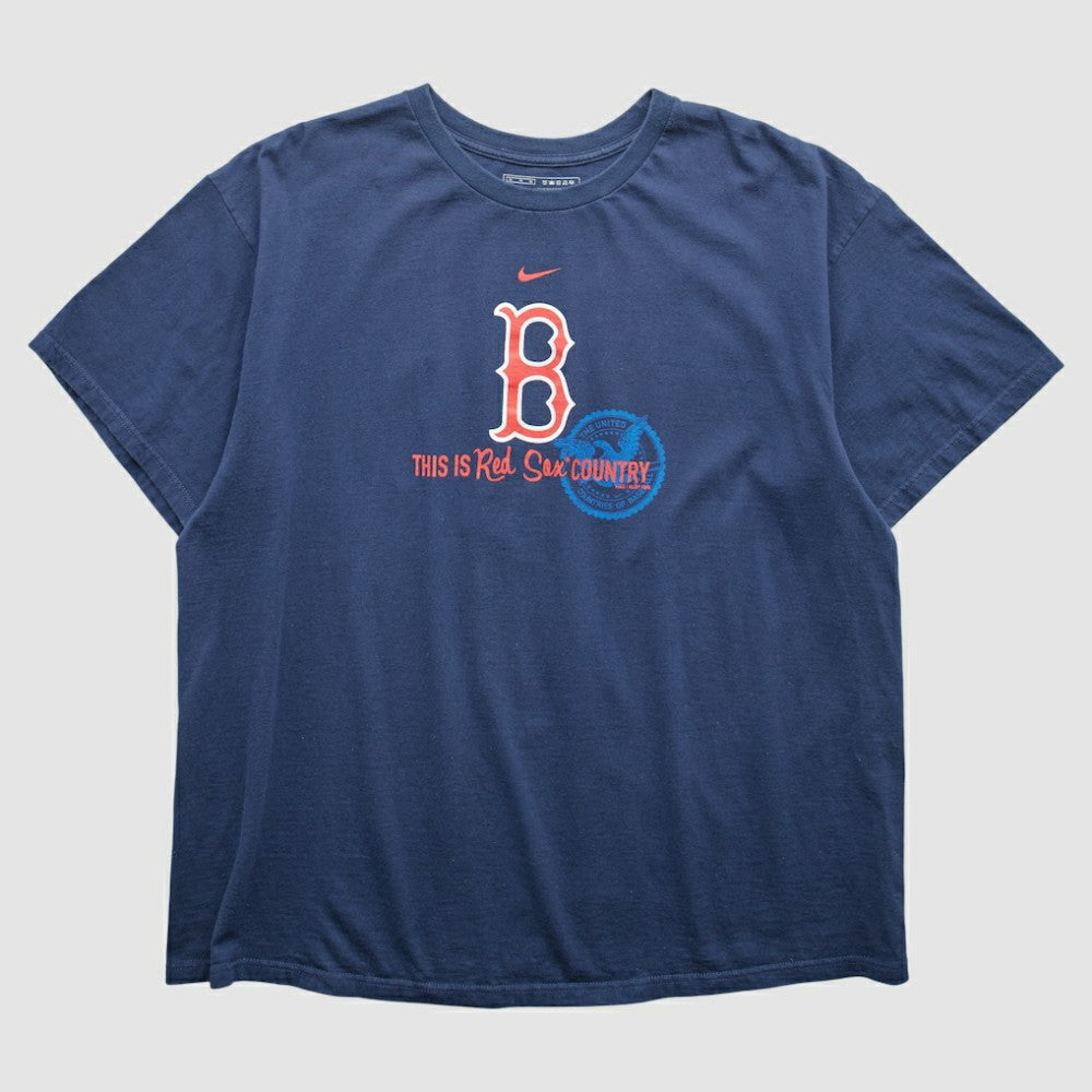 Boston Red Sox Nike 2000s T-Shirt - Blue - 2XVintage - Nike Online