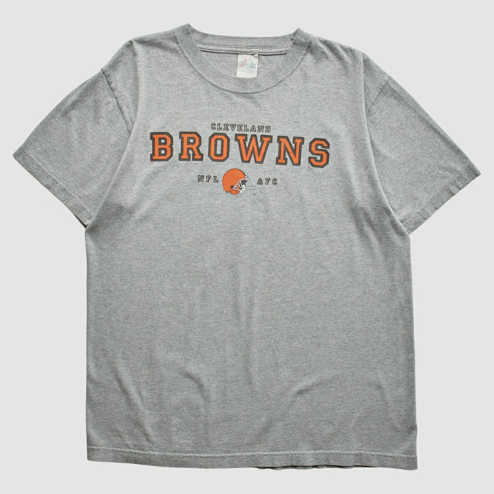 Fanatics Cleveland Browns Majestic 2000s T-Shirt Gray Vintage
