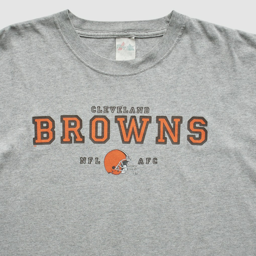 Fanatics Cleveland Browns Majestic 2000s T-Shirt Gray Vintage