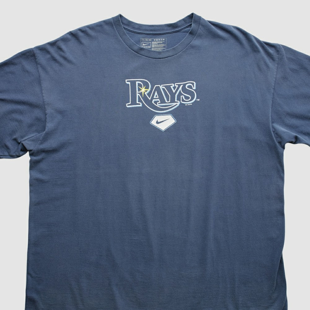 Tampa Bay Rays 2008 T-Shirt - Navy - 2XVintage - Fanatics on Sale