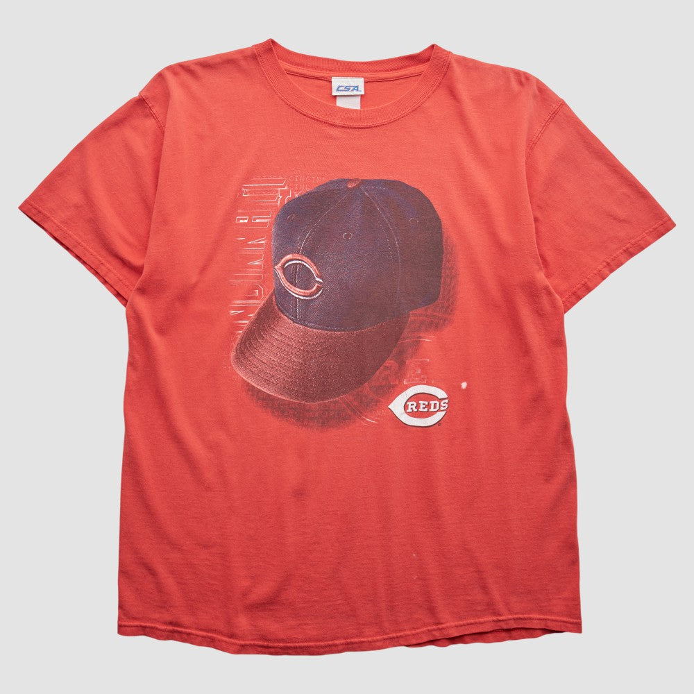 Cincinnati Reds CSA 2000s T-Shirt - Red - Vintage - Fanatics Discount