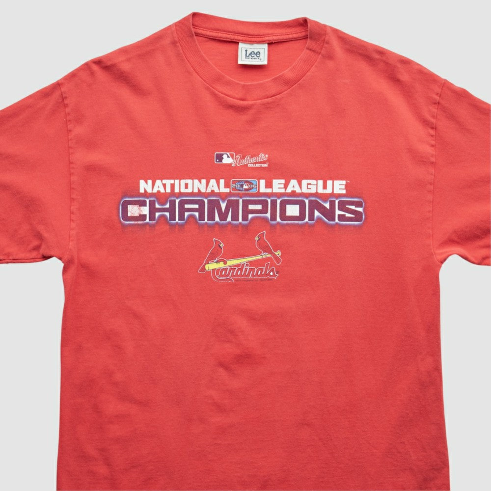 St. Louis Cardinals Lee Apparel 2000s T-Shirt - Red - Vintage - Fanatics Lifestyle