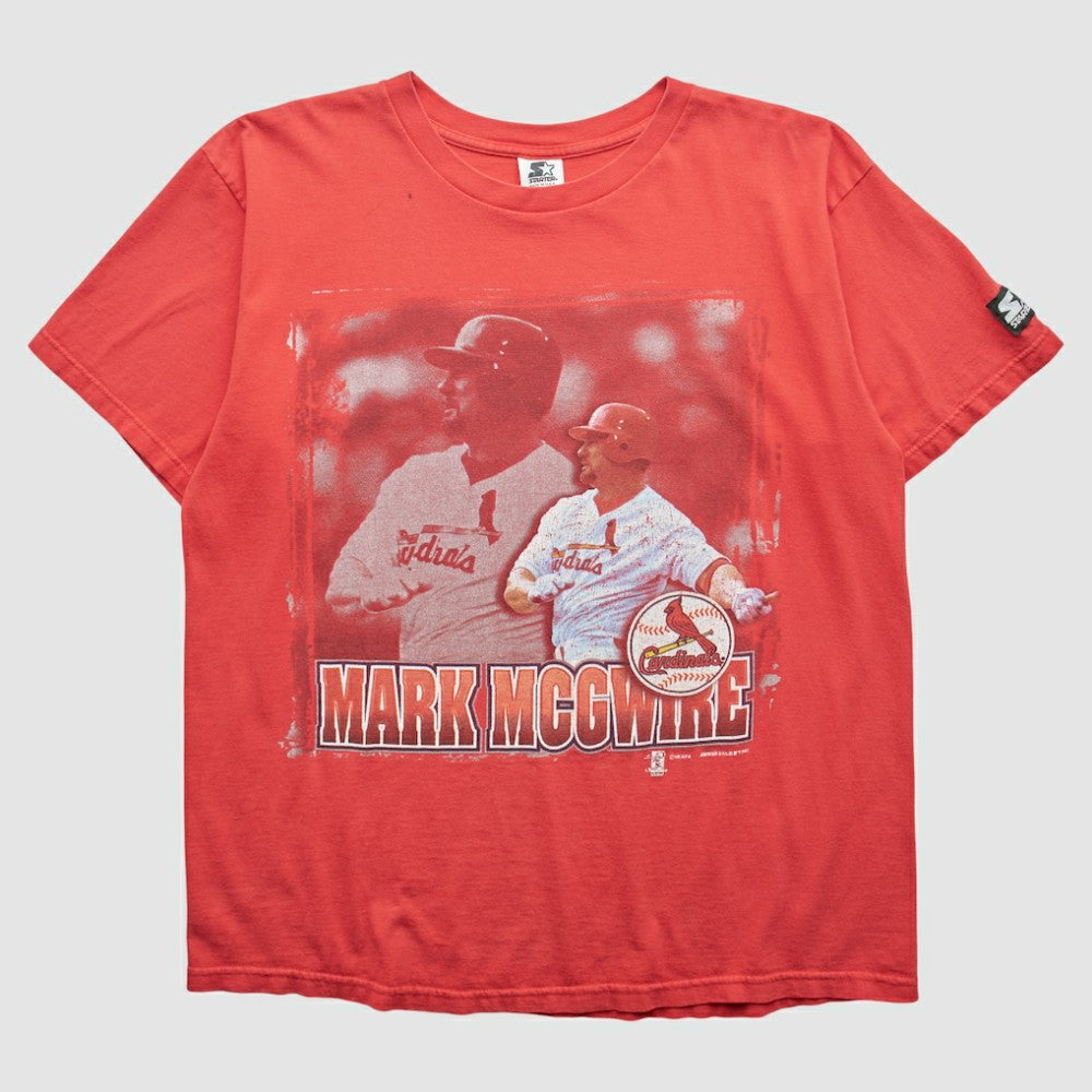 St. Louis Cardinals Starter 1997 T-Shirt - Red - Vintage - Fanatics Lifestyle