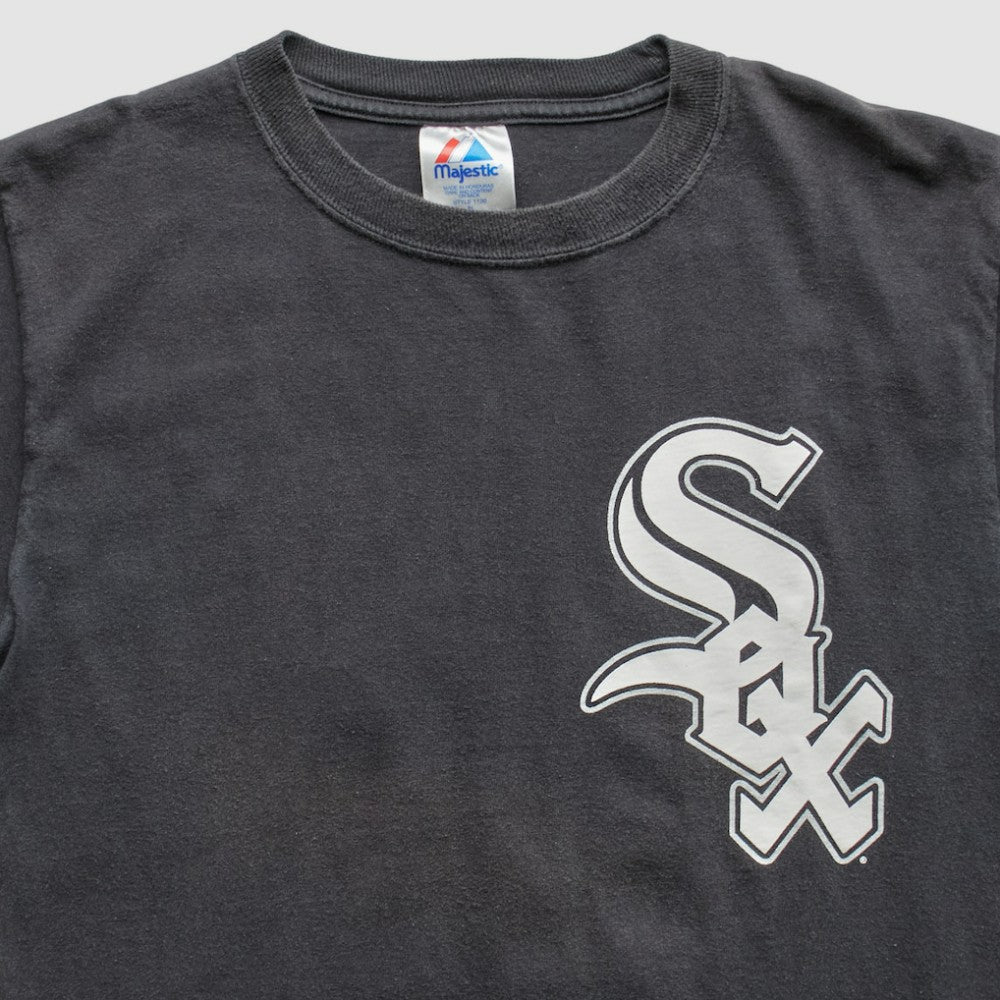 Chicago White Sox Majestic 2000s T-Shirt - Black - Vintage - Fanatics Sale
