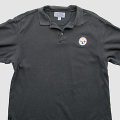 Fanatics Pittsburgh Steelers Starter 90s Polo Black Vintage