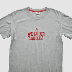 St. Louis Cardinals Lee Apparel 2000s T-Shirt - Gray - Vintage - Fanatics Discount