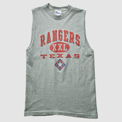 Texas Rangers Pro Player 1997 Tank - Heather Gray - Vintage - Fanatics Sale