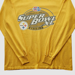 Fanatics Pittsburgh Steelers NFL 2006 T-Shirt Yellow Vintage