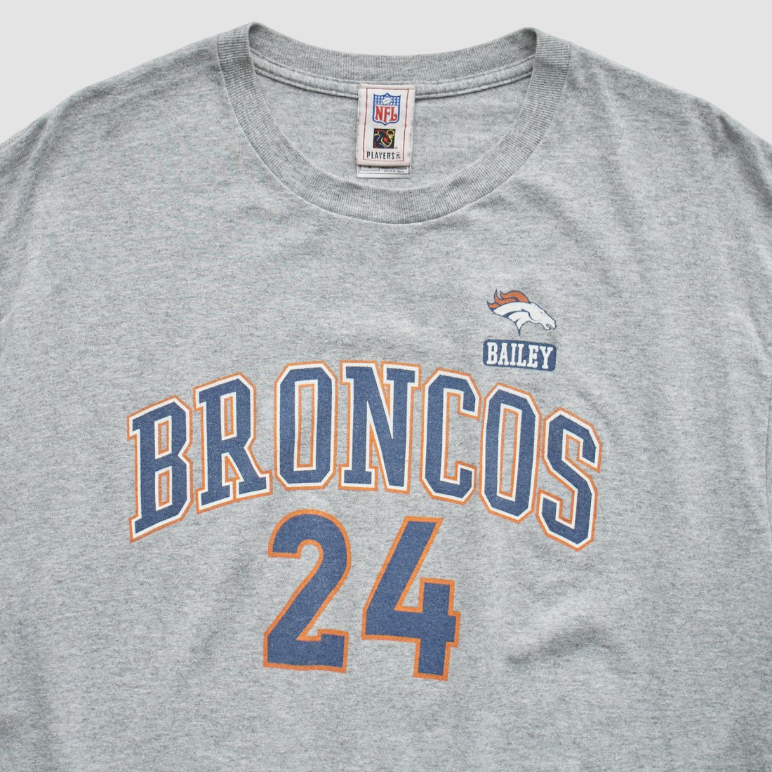 Fanatics Denver Broncos NFL 2000s T-Shirt Gray Vintage