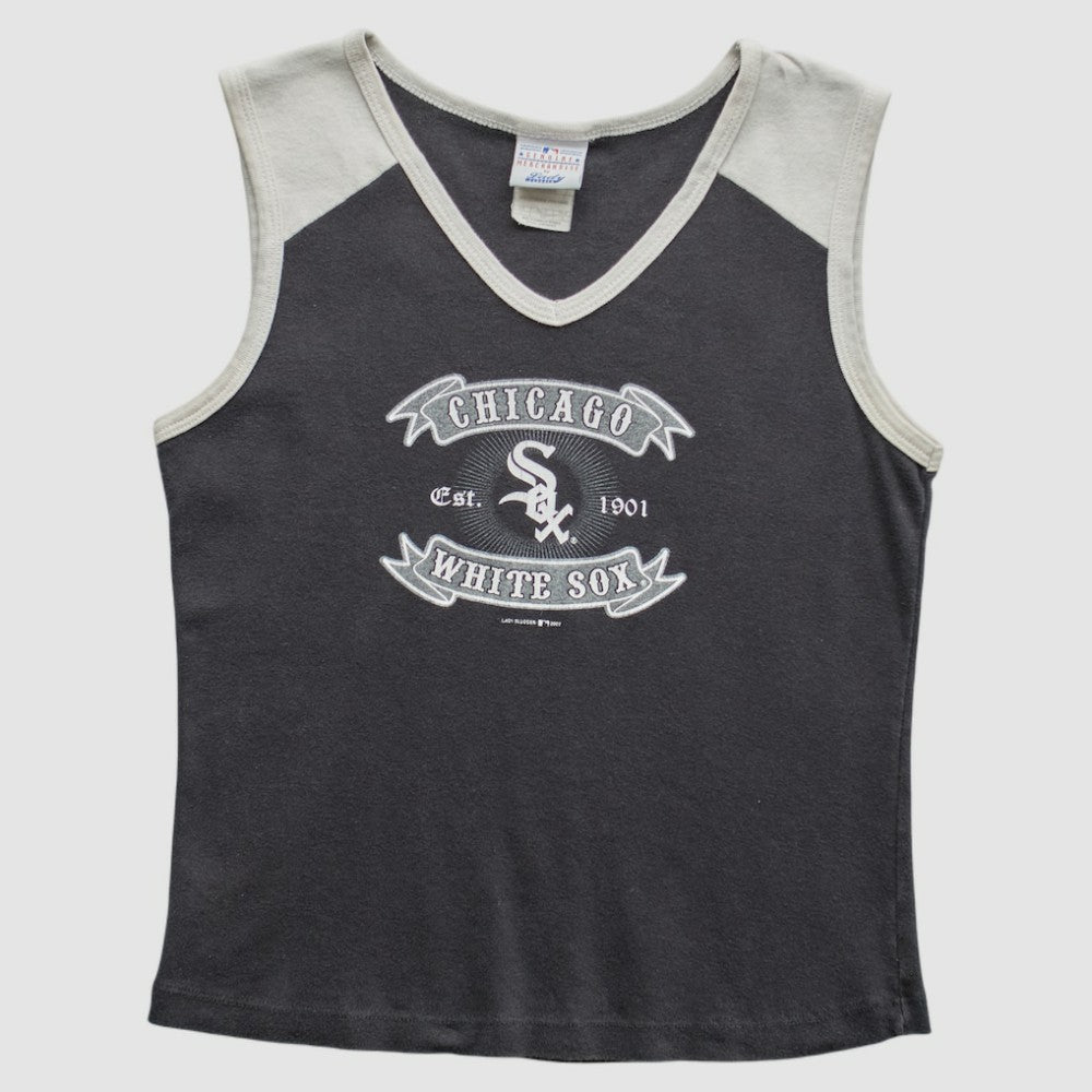 Chicago White Sox 2007 Tank - Black - Vintage - Fanatics Online