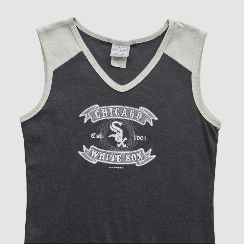 Chicago White Sox 2007 Tank - Black - Vintage - Fanatics Online