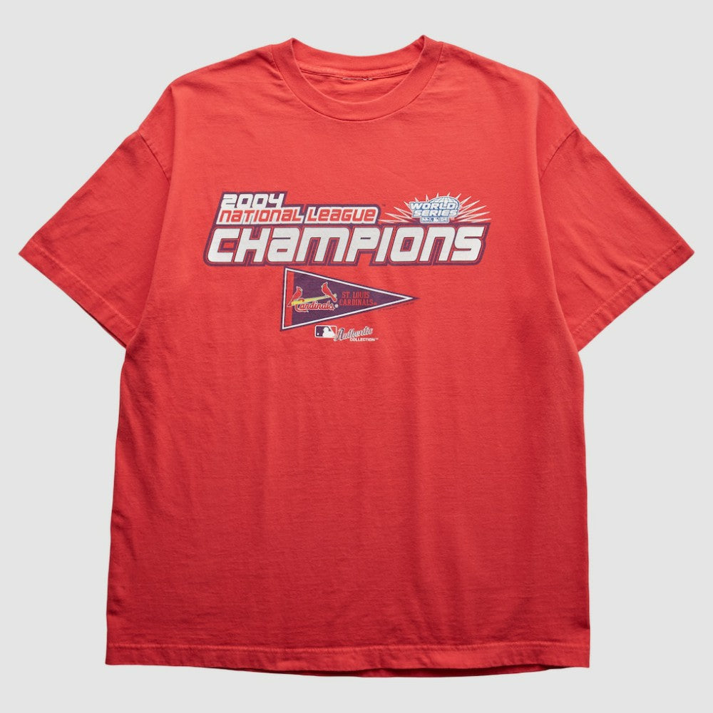 St. Louis Cardinals 2004 T-Shirt - Red - Vintage - Fanatics Discount