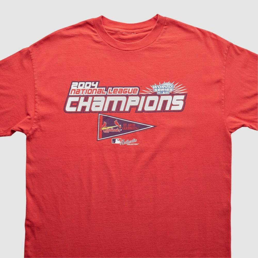 St. Louis Cardinals 2004 T-Shirt - Red - Vintage - Fanatics Discount
