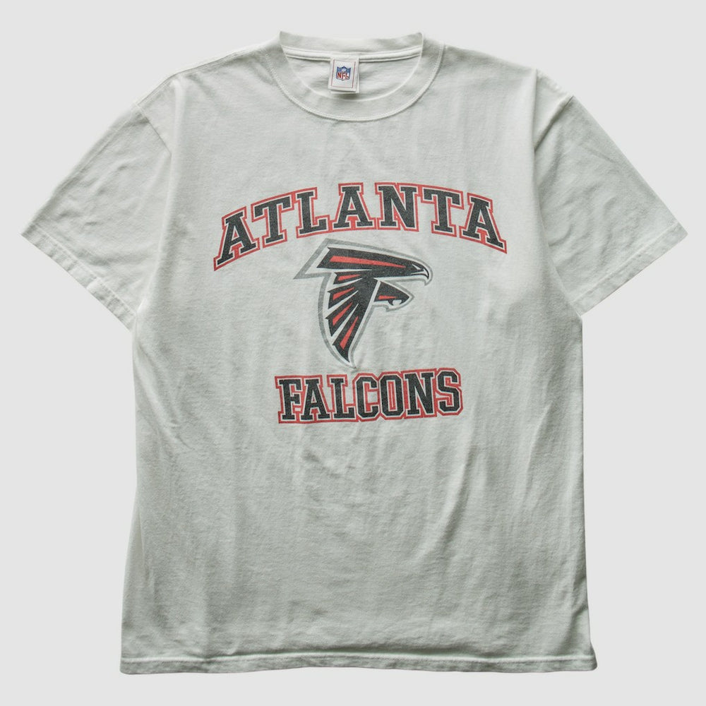 Fanatics Atlanta Falcons NFL 2000s T-Shirt White Vintage