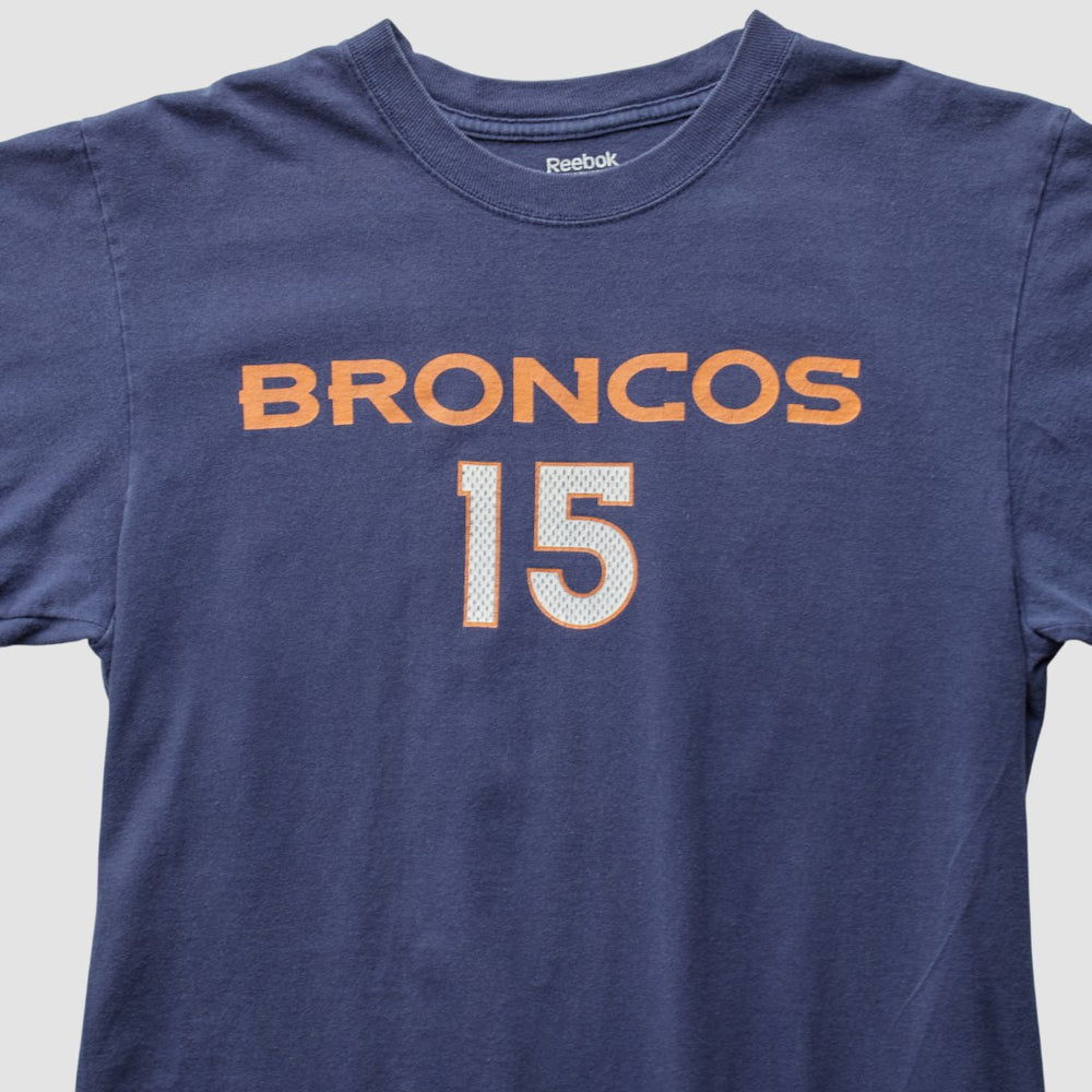 Fanatics Denver Broncos Reebok 2010 T-Shirt Navy Vintage