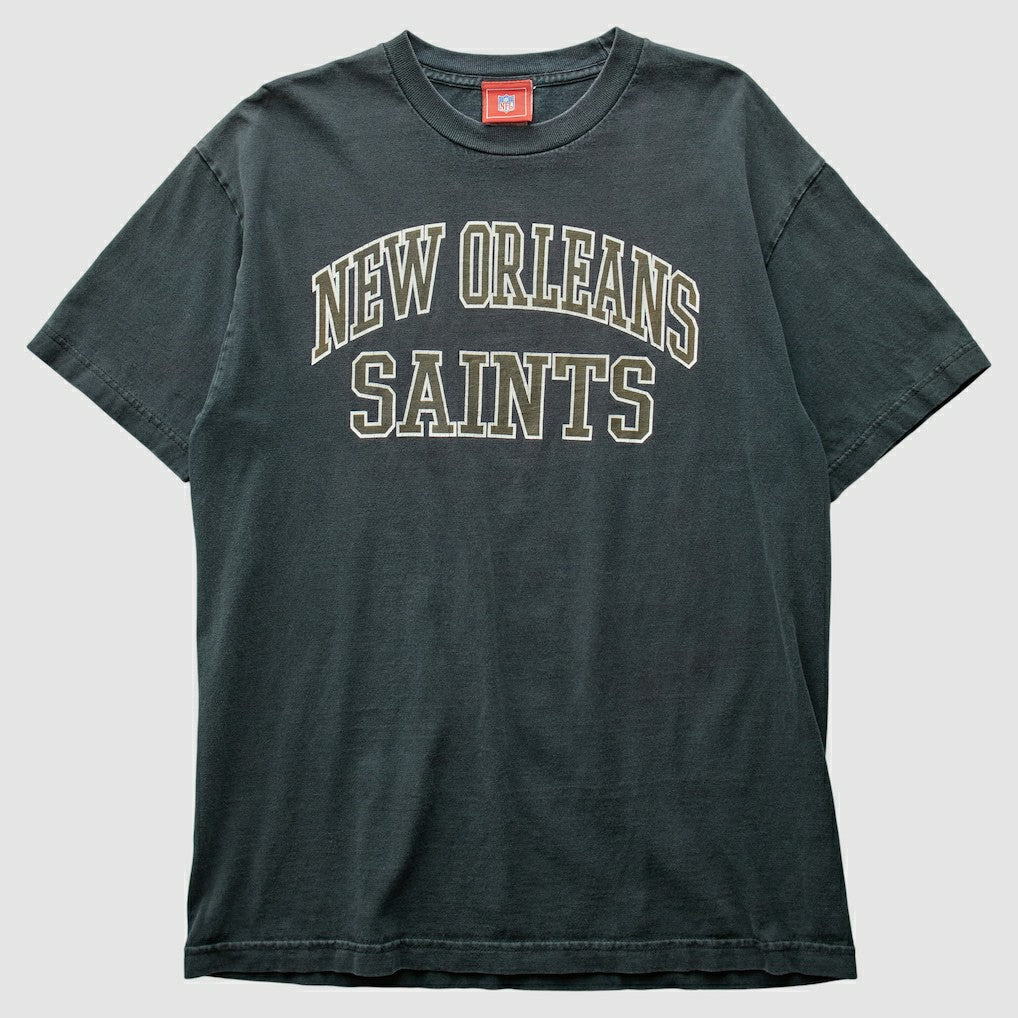 Fanatics New Orleans Saints NFL 2000s T-Shirt Black Vintage