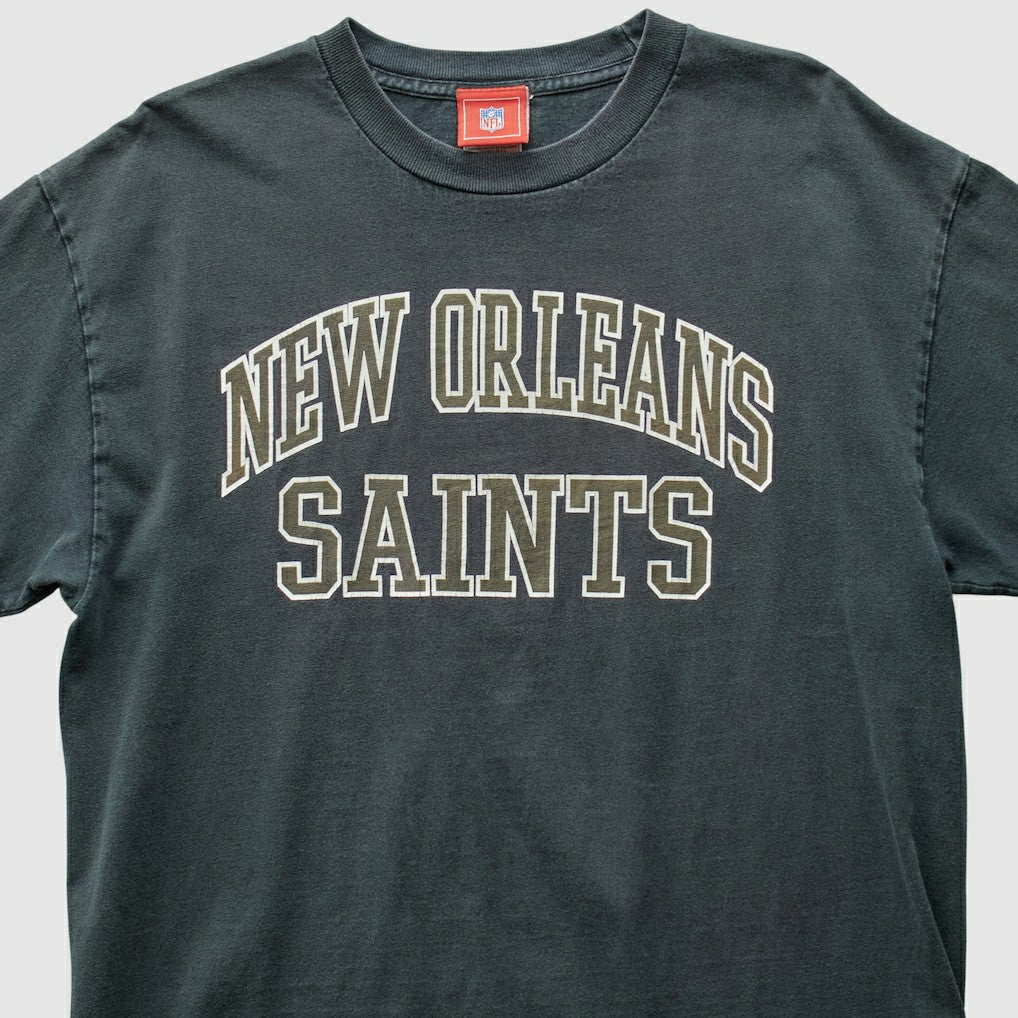 Fanatics New Orleans Saints NFL 2000s T-Shirt Black Vintage