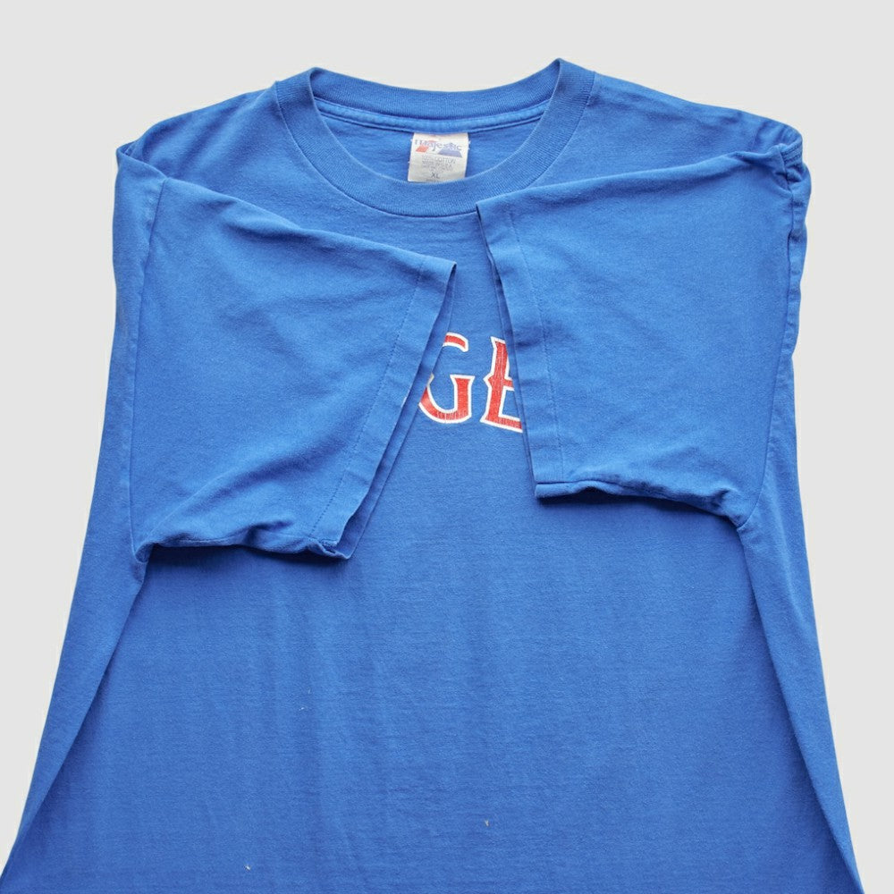 Texas Rangers 2000s T-Shirt - Blue - Vintage - Fanatics Discount