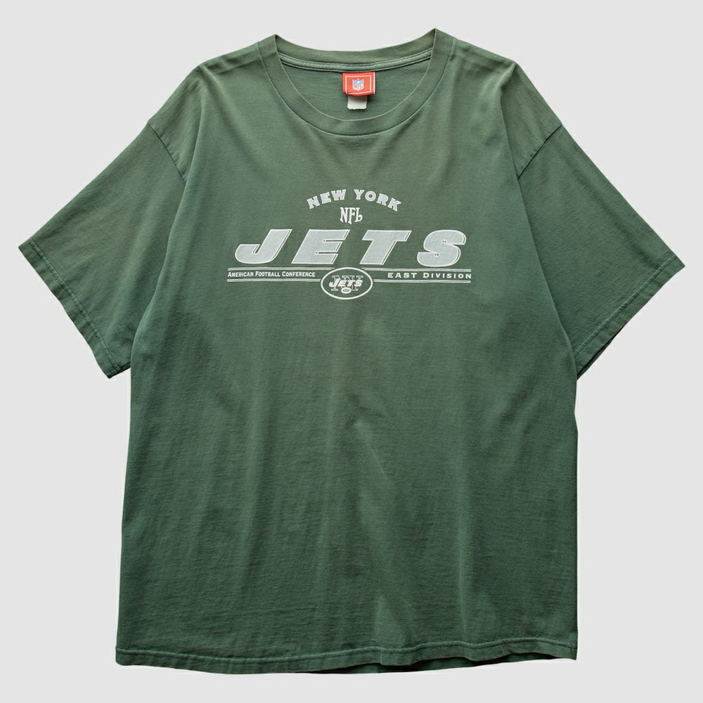Fanatics New York Jets NFL 2000s T-Shirt Green Vintage