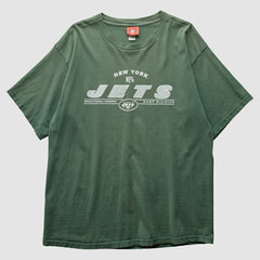Fanatics New York Jets NFL 2000s T-Shirt Green Vintage