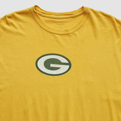 Fanatics Green Bay Packers Reebok 2000s T-Shirt Yellow Vintage
