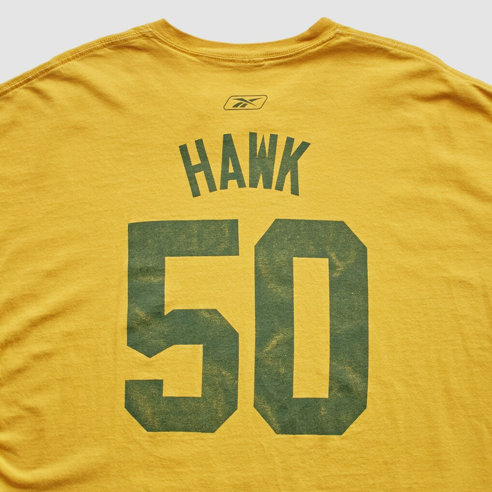 Fanatics Green Bay Packers Reebok 2000s T-Shirt Yellow Vintage