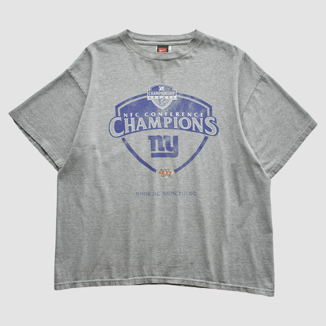 Fanatics New York Giants 2000 T-Shirt Gray Vintage