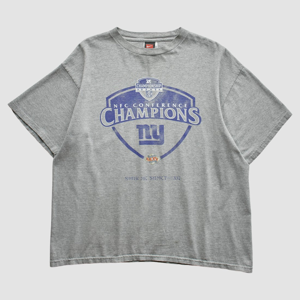 Fanatics New York Giants 2000 T-Shirt Gray Vintage