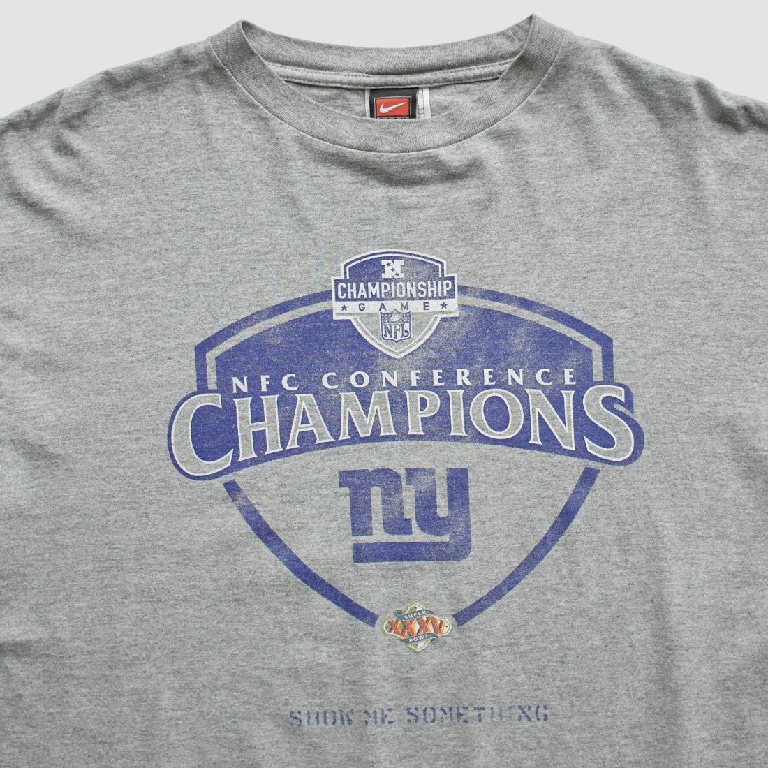 Fanatics New York Giants 2000 T-Shirt Gray Vintage