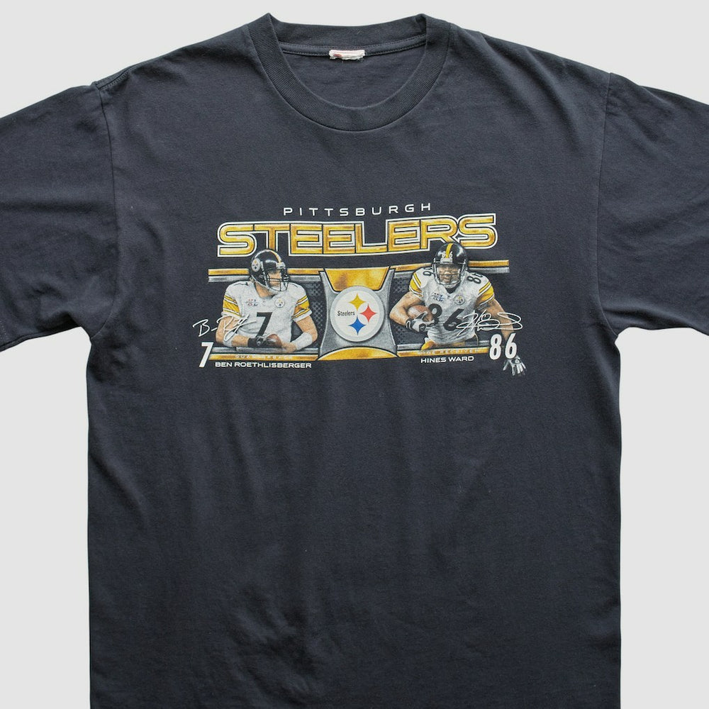 Fanatics Pittsburgh Steelers 2000s T-Shirt Black Vintage