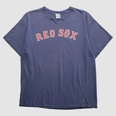 Boston Red Sox Majestic 2000s T-Shirt - Navy - Vintage - Fanatics on Sale