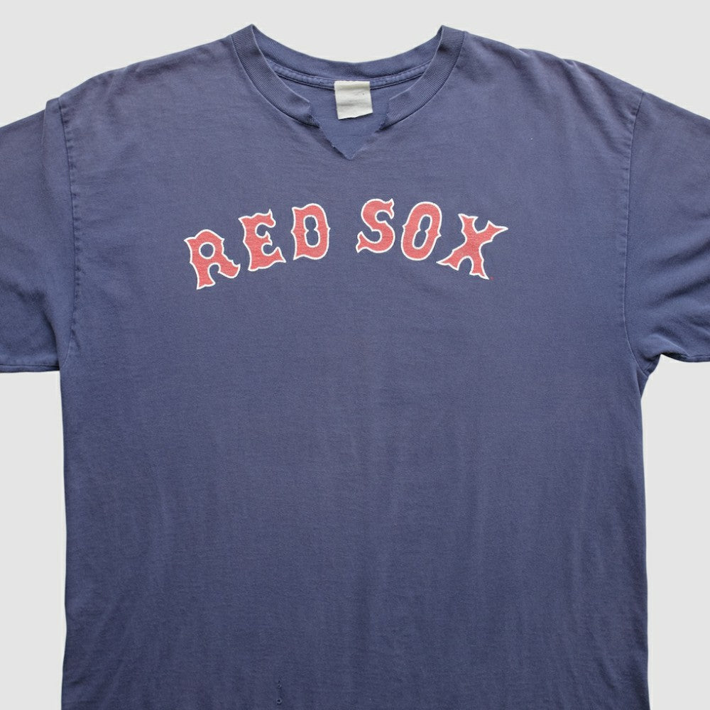 Boston Red Sox Majestic 2000s T-Shirt - Navy - Vintage - Fanatics on Sale