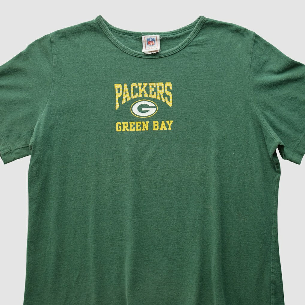 Fanatics Green Bay Packers NFL 2000s T-Shirt Green Vintage