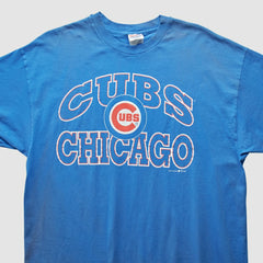 Chicago Cubs Hanes 1998 T-Shirt - Blue - 2XVintage - Fanatics Discount