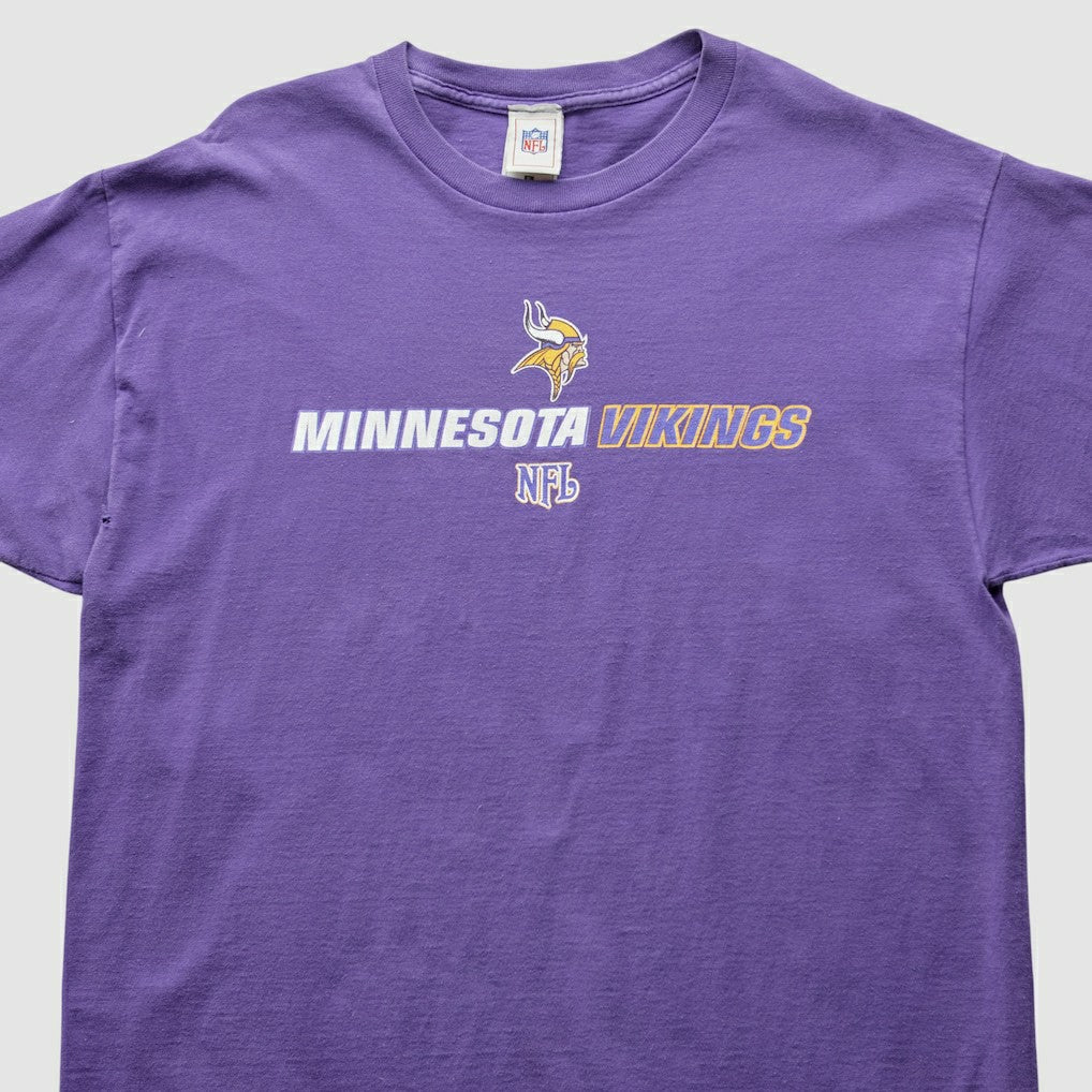 Fanatics Minnesota Vikings NFL 2000s T-Shirt Purple Vintage