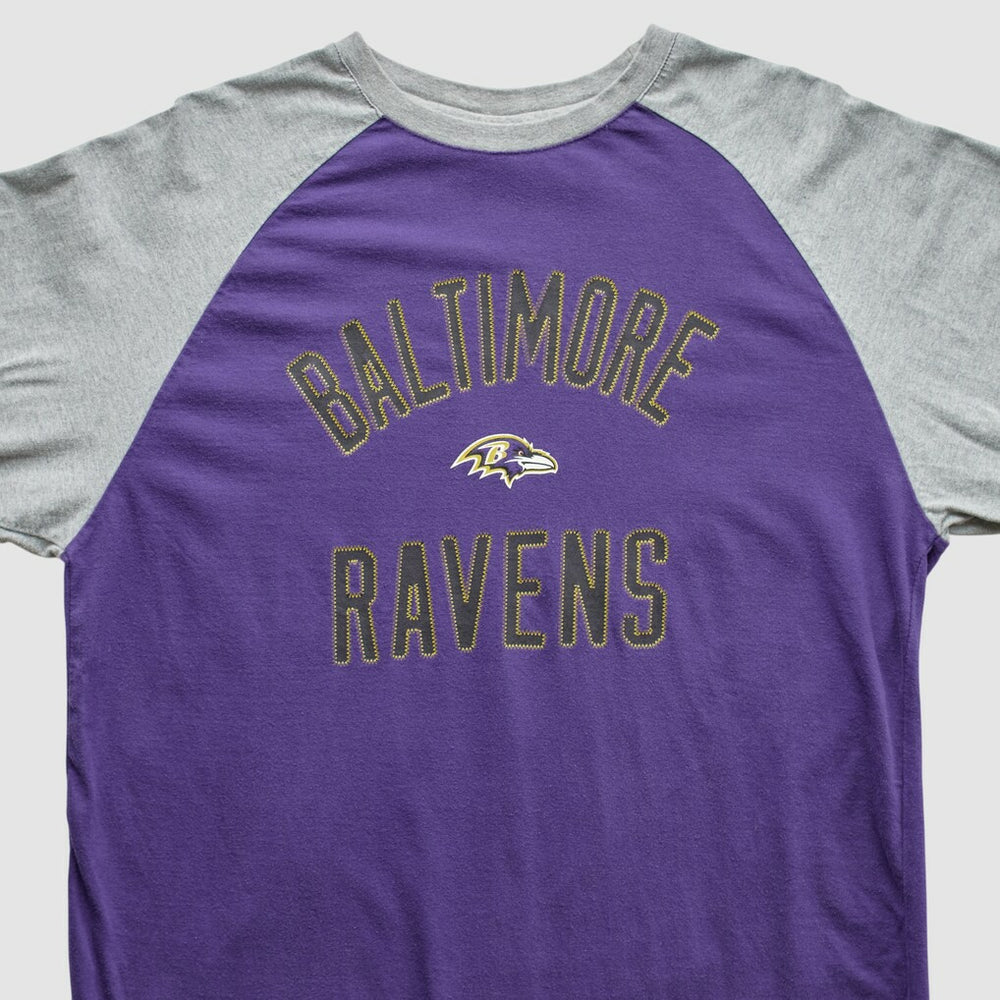 Fanatics Baltimore Ravens Reebok 2000s T-Shirt Purple Vintage