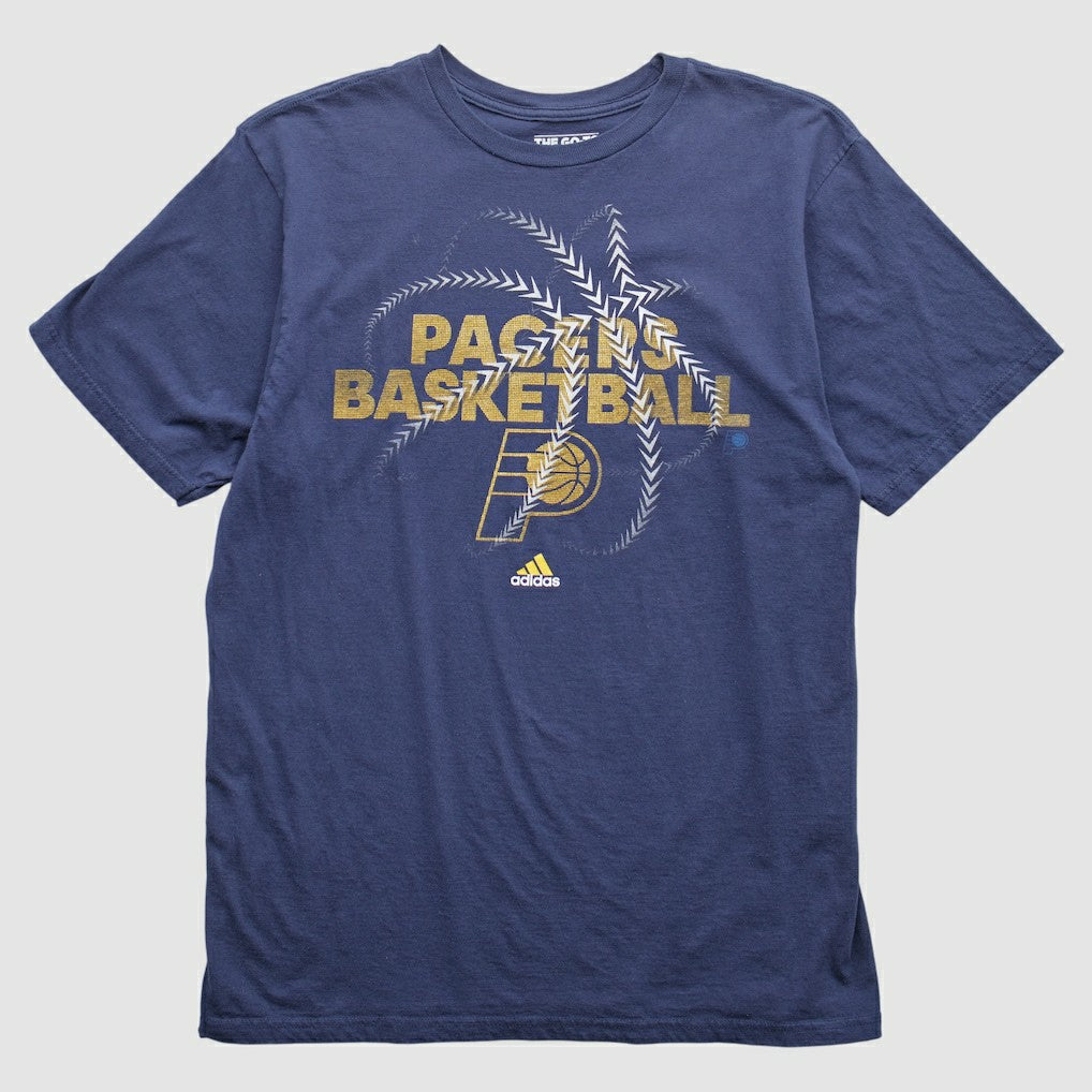 Indiana Pacers 2010s T-Shirt Navy Vintage | Adidas Near Me