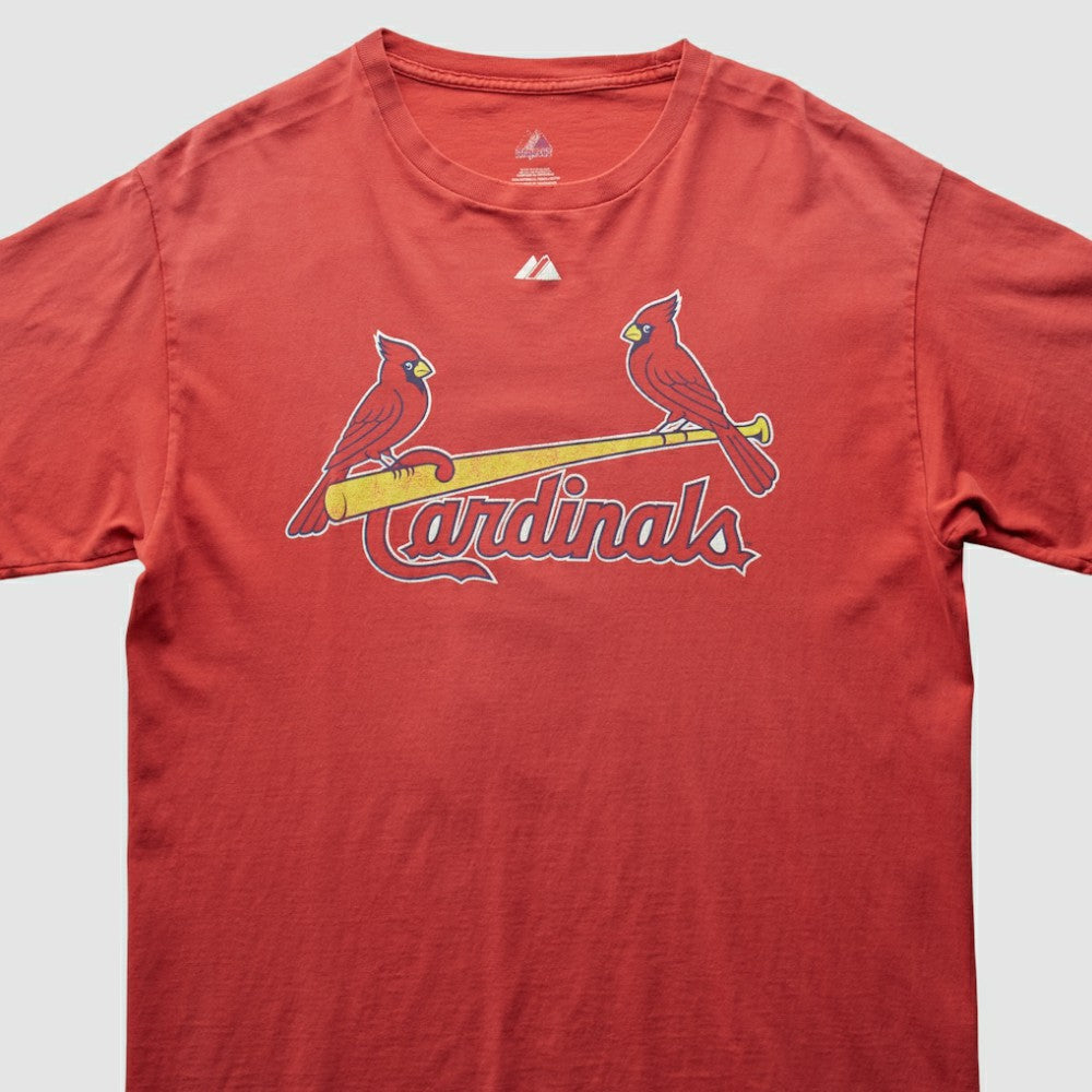 St. Louis Cardinals Majestic 2000s T-Shirt - Red - Vintage - Fanatics on Sale